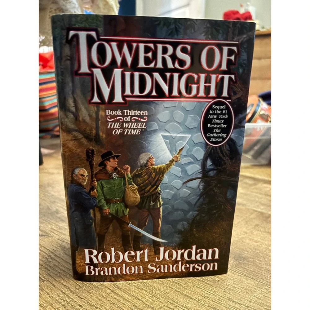 Towers of Midnight Wheel of Time Book 13 Robert Jordan Brandon Sanderson 1st Ed